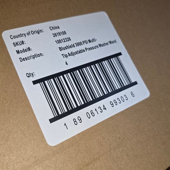 BLU SHIELD NWT 1/4" X 18" LANCE WITH 6 IN 1 NOZZLE - Picture 6 of 8